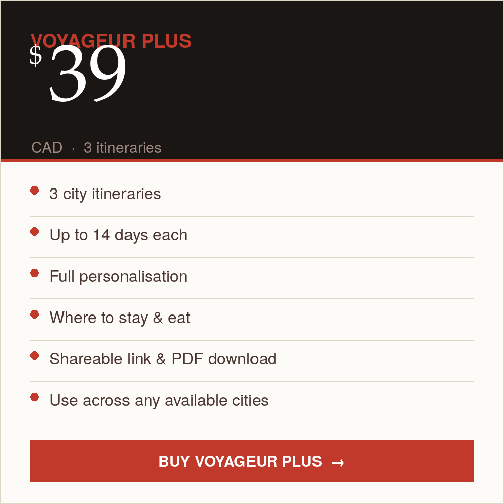 Voyageur Plus